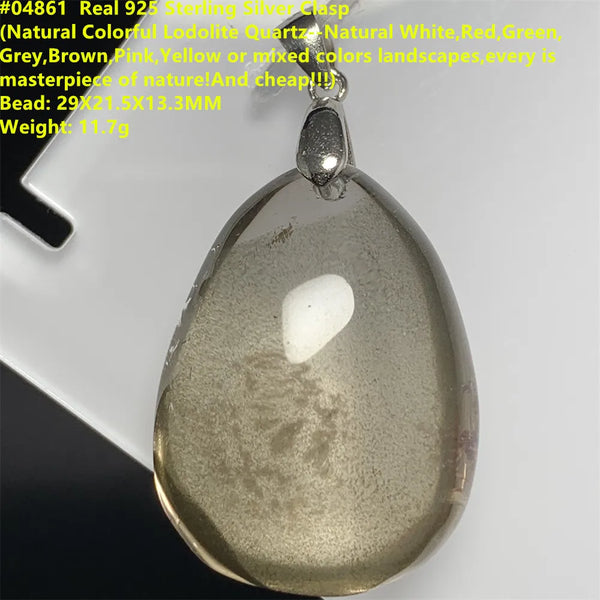 Black Rutilated Quartz Pendants-ToShay.org