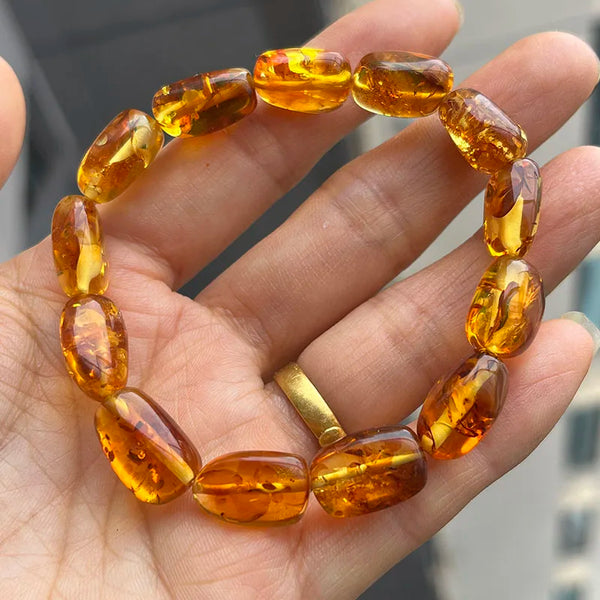 Yellow Amber Bracelet-ToShay.org