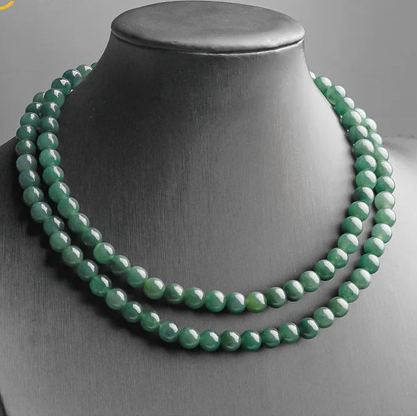 Green Jadeite Necklace-ToShay.org