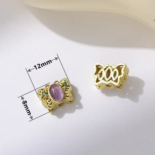 Gold Amethyst Beads-ToShay.org