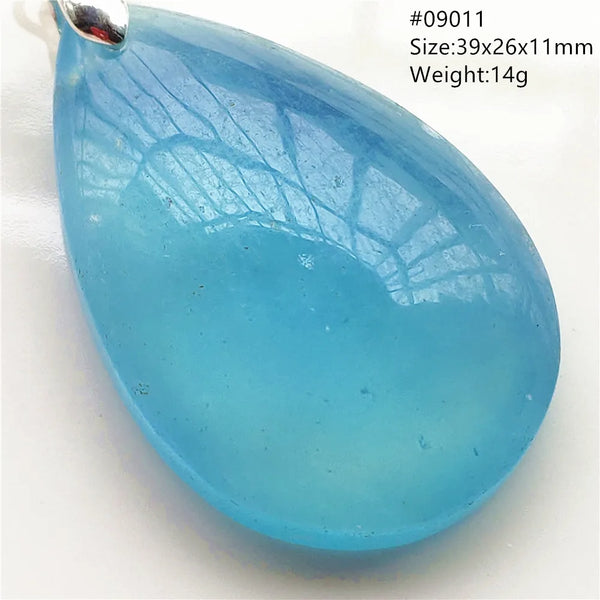 Blue Aquamarine Pendant-ToShay.org
