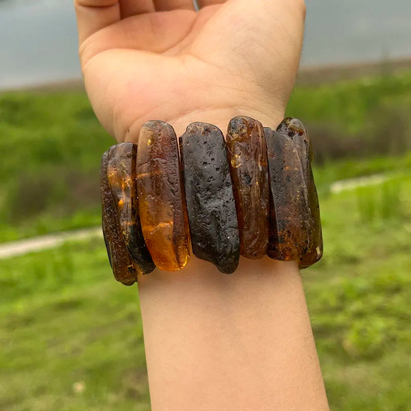 Yellow Amber Bracelet-ToShay.org