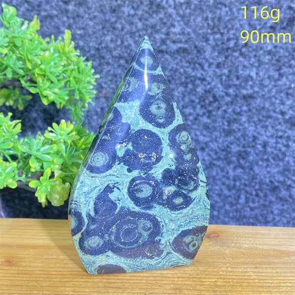Blue Malachite Crystal Torch-ToShay.org