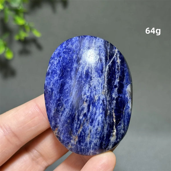 Blue Sodalite Palm Stone-ToShay.org