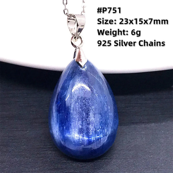 Blue Kyanite Pendant-ToShay.org