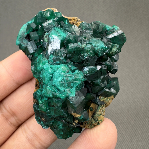 Green Dioptase Quartz-ToShay.org
