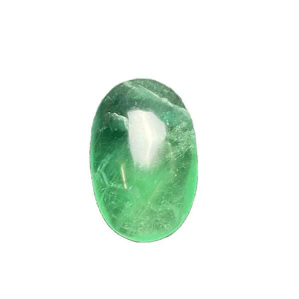 Green Fluorite Palm Stone-ToShay.org