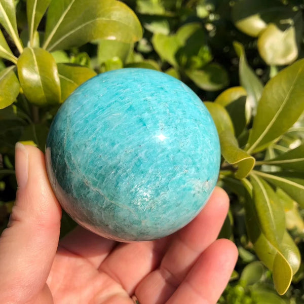 Blue Amazonite Ball-ToShay.org