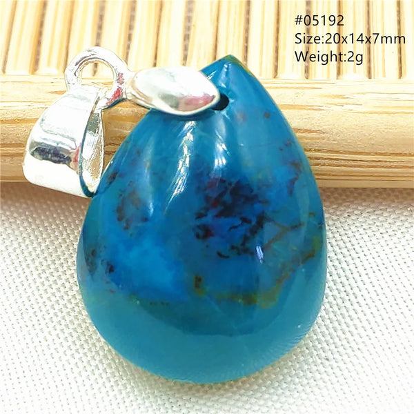 Blue Green Malachite Pendant-ToShay.org