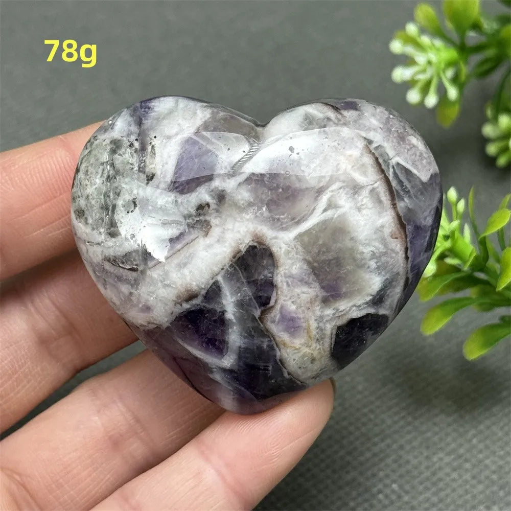 Purple Dream Amethyst Heart-ToShay.org