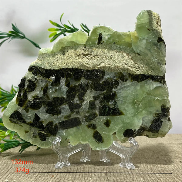 Green Prehnite Quartz Slab-ToShay.org