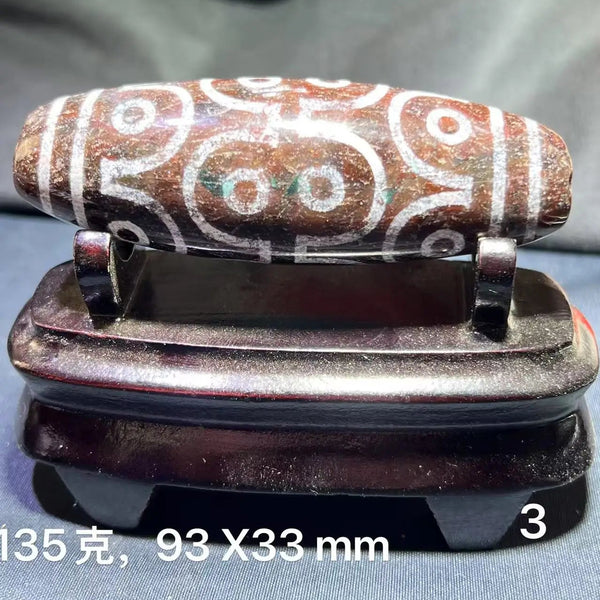 Tibetan Eye Agate Dzi Bead-ToShay.org