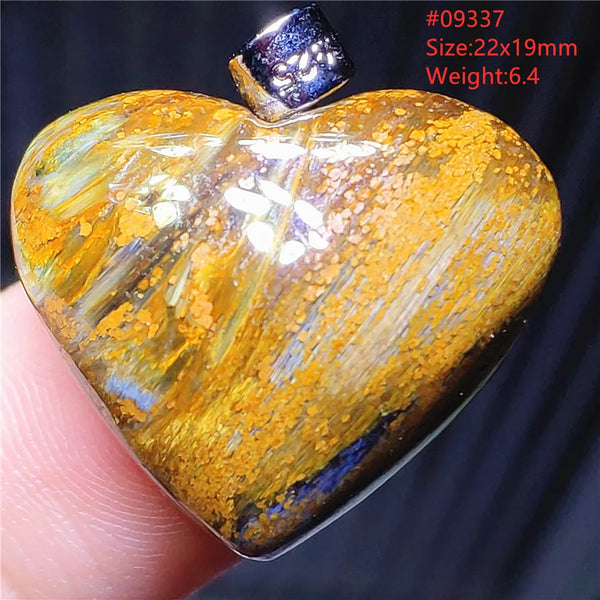 Blue Fire Pietersite Heart-ToShay.org