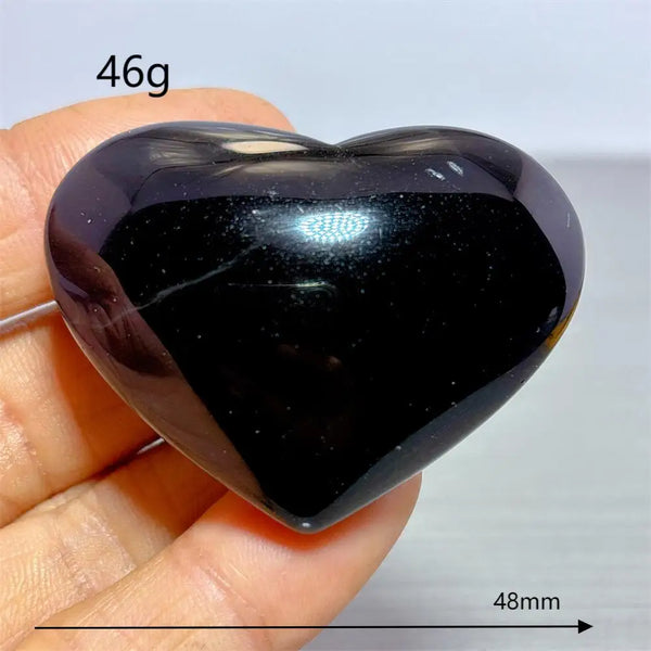 Black Obsidian Heart-ToShay.org