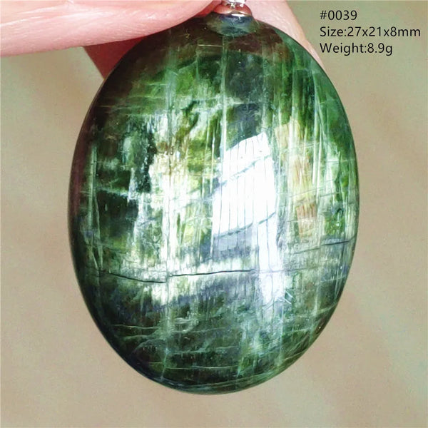Green Diopside Pendant-ToShay.org