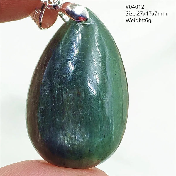 Green Blue Kyanite Pendant-ToShay.org