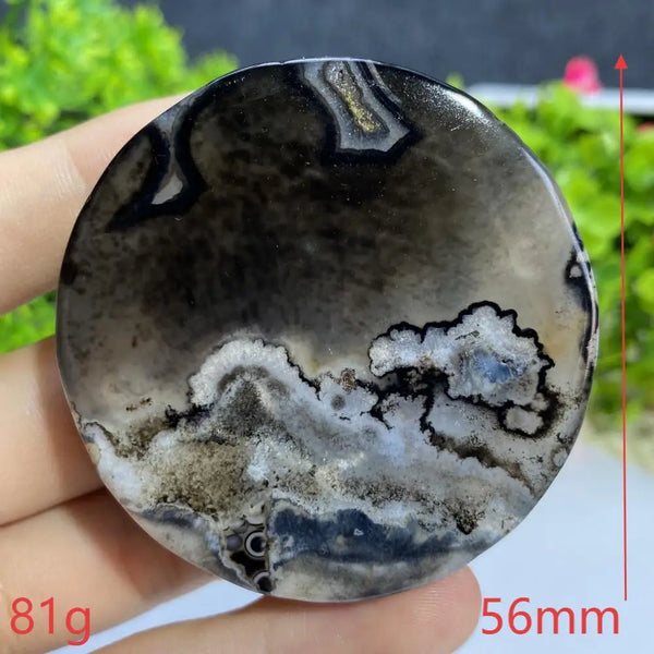 Black Agate Slice-ToShay.org