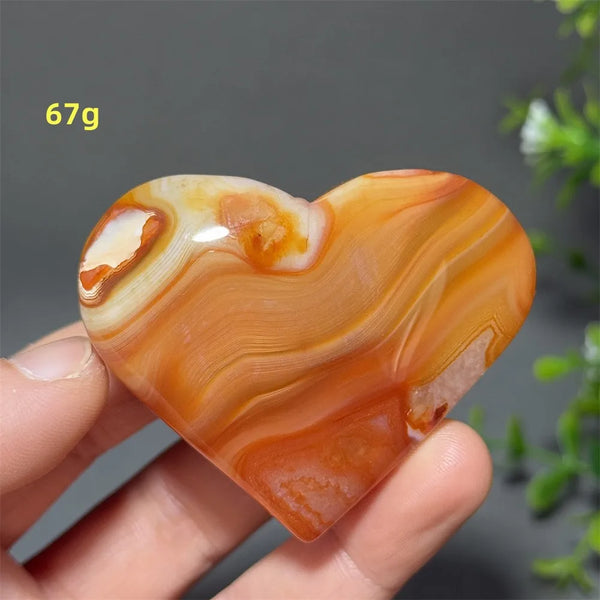 Red Agate Heart-ToShay.org