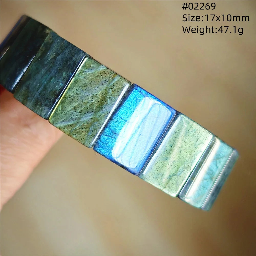 Blue Labradorite Bracelet-ToShay.org