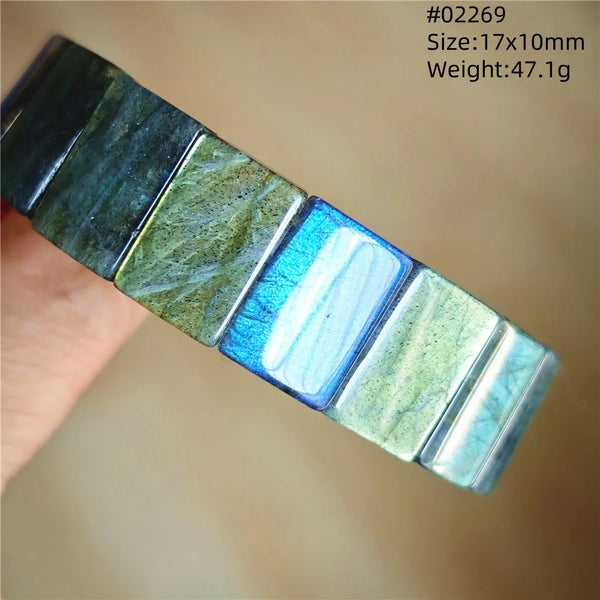 Blue Labradorite Bracelet-ToShay.org