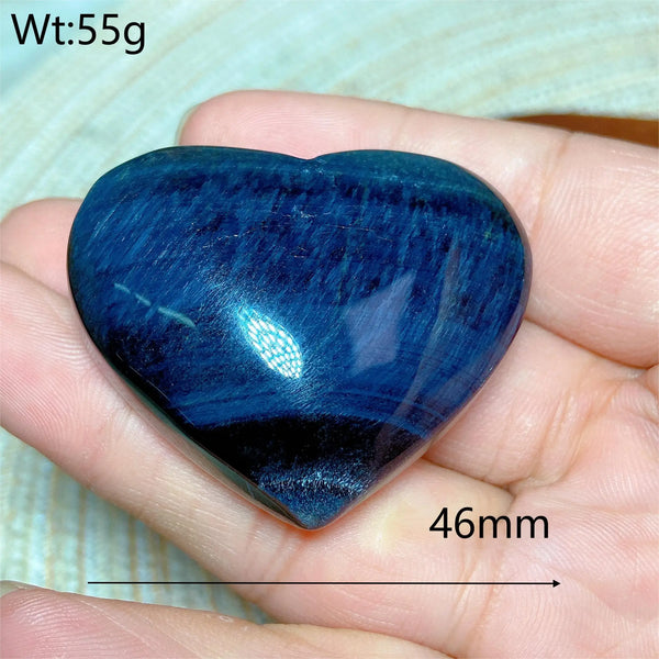 Blue Tiger Eye Heart-ToShay.org