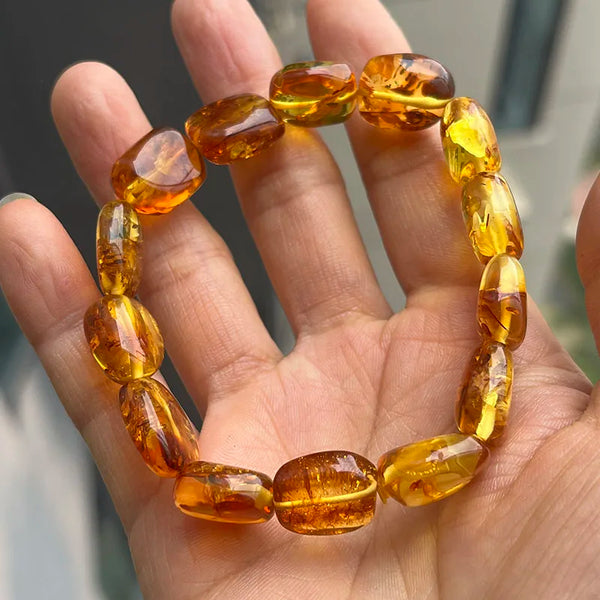 Yellow Amber Bracelets-ToShay.org