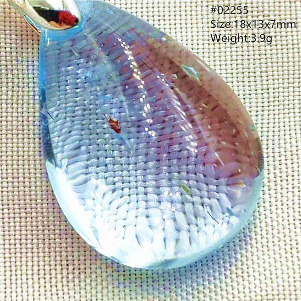 Blue Topaz Crystal Pendant-ToShay.org