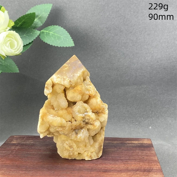 White Fluorite Cluster Point-ToShay.org