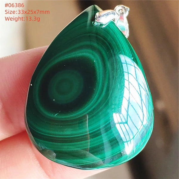 Green Malachite Pendant-ToShay.org