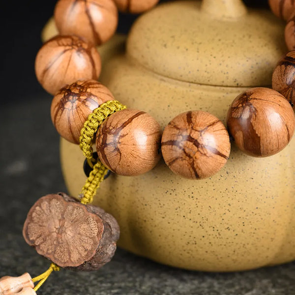 Brown Dragon Bead Mala-ToShay.org