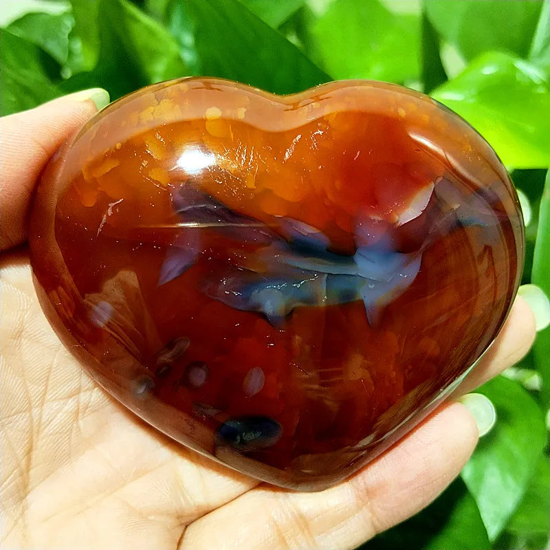 Red Agate Heart-ToShay.org