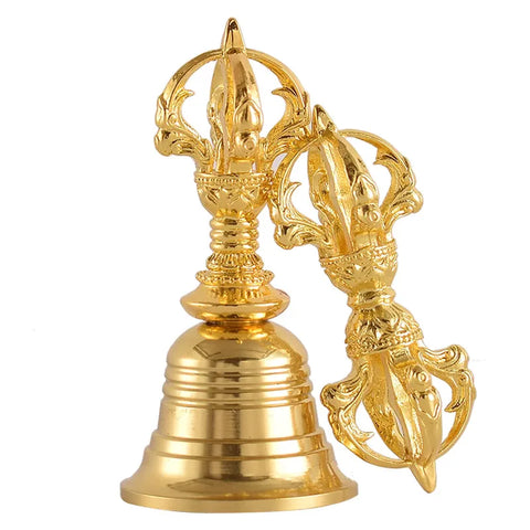 Gold Vajra Bell-ToShay.org