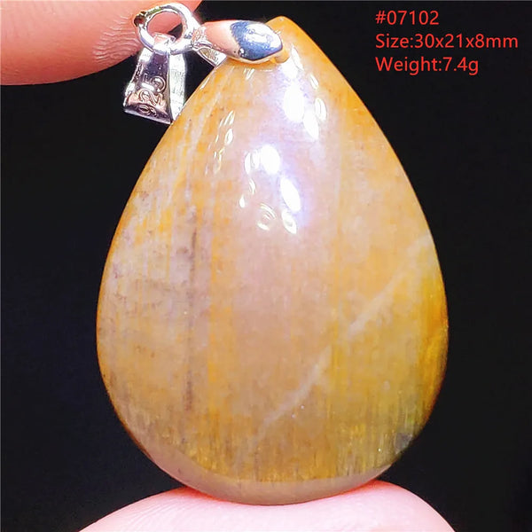 Blue Pietersite Chatoyant Pendant-ToShay.org