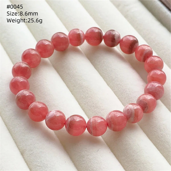 Pink Rhodochrosite Bracelet-ToShay.org