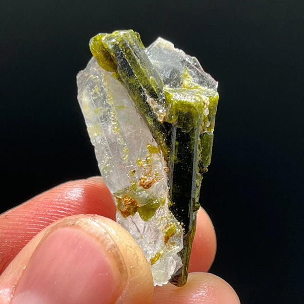 Green Tourmaline Crystal-ToShay.org