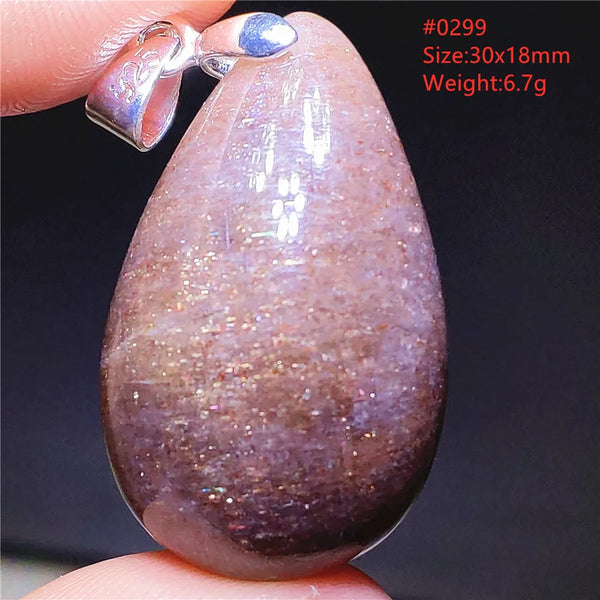 Red Blue Lolite Pendant-ToShay.org