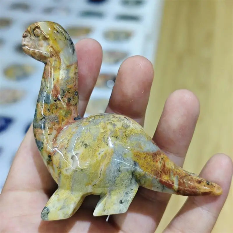 Mixed Crazy Agate Dinosaur-ToShay.org
