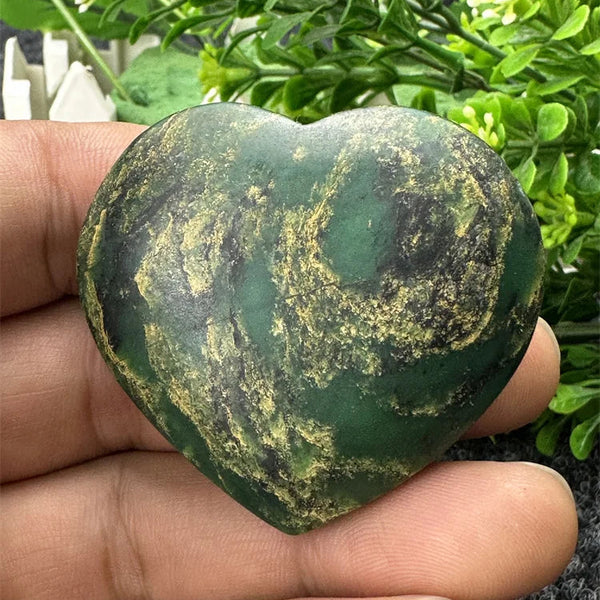 Green Emerald Stone Heart-ToShay.org