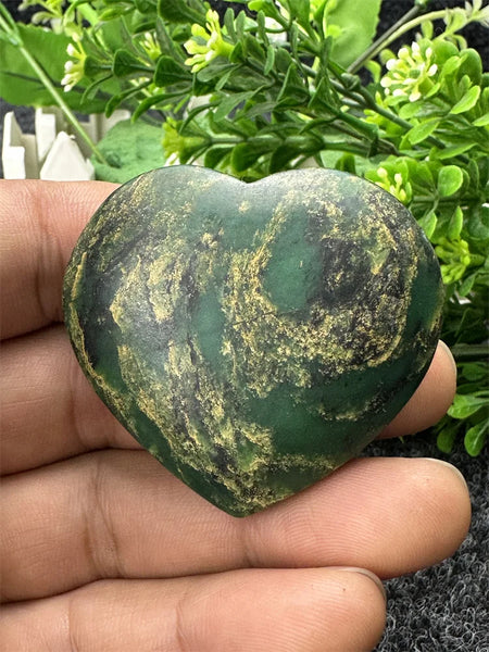 Green Emerald Stone Heart-ToShay.org