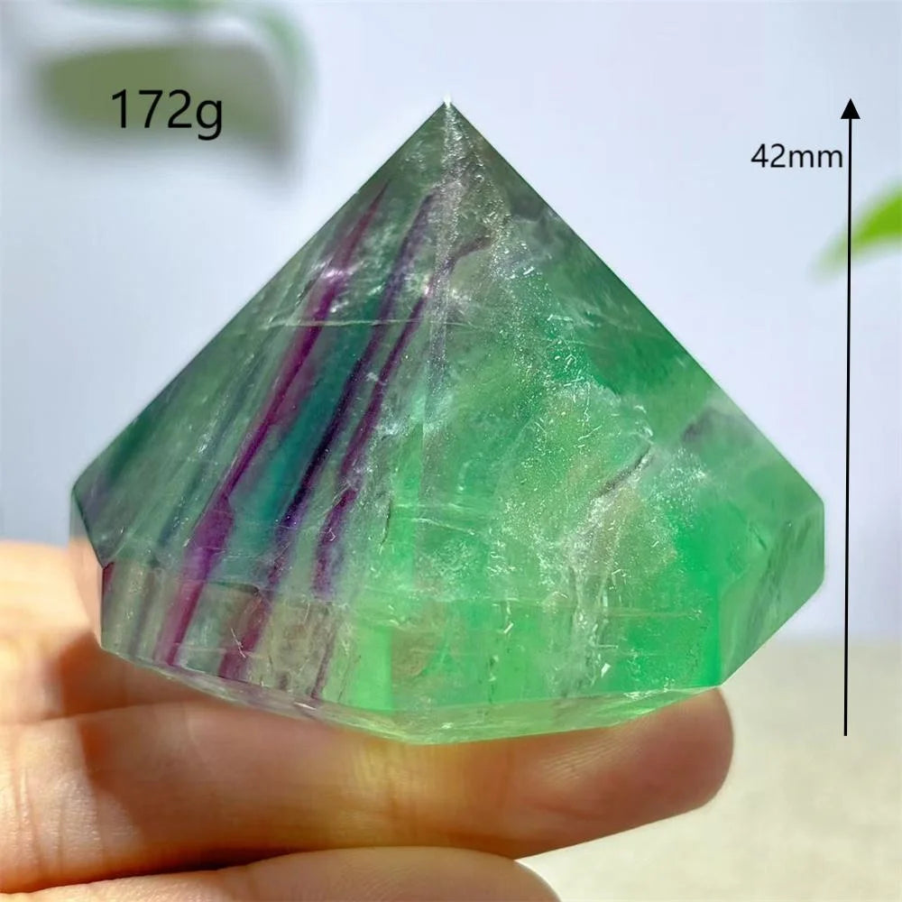 Rainbow Fluorite Diamond-ToShay.org