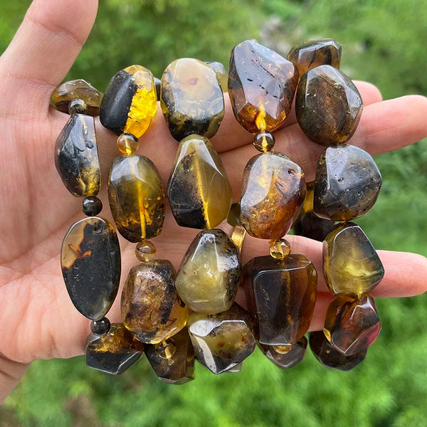 Yellow Amber Bracelet-ToShay.org