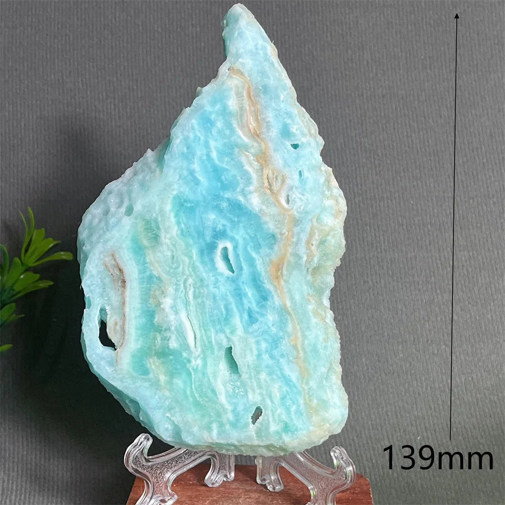 Blue Hemimorphite Slab-ToShay.org