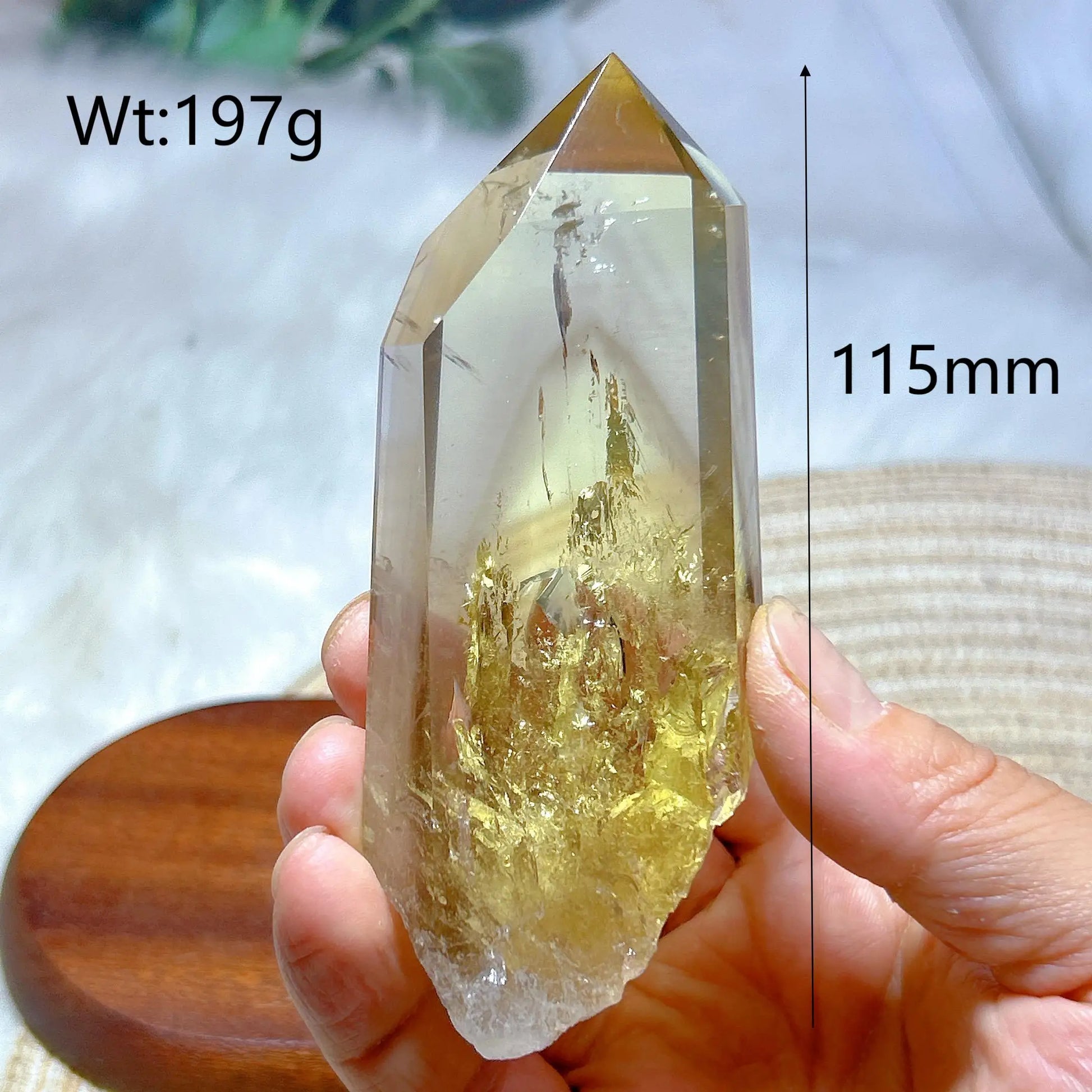 Yellow Citrine Smokey Quartz-ToShay.org