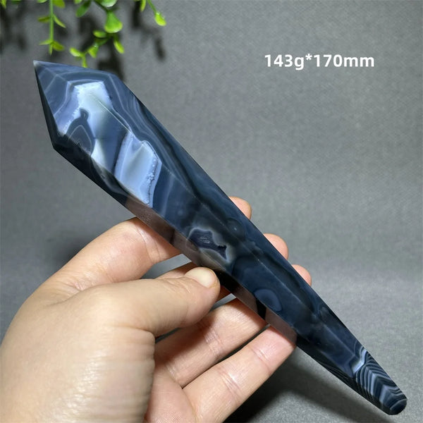 Black Agate Scepter-ToShay.org
