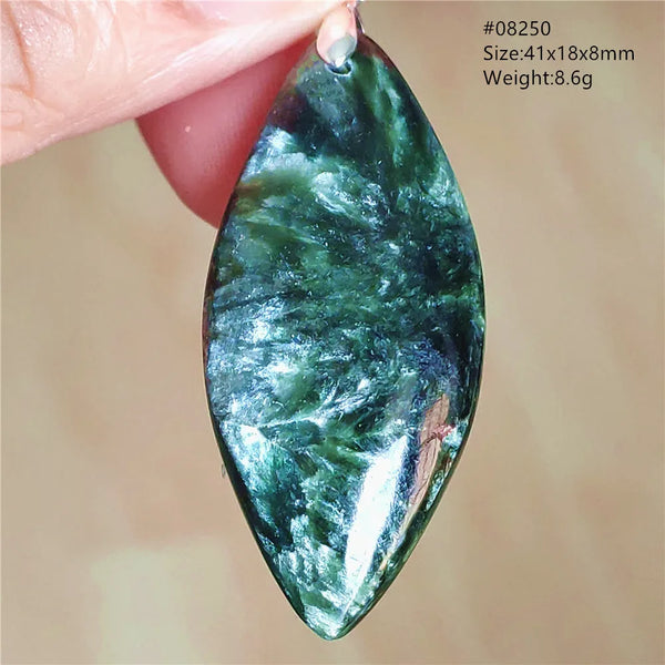 Green Seraphinite Pendant-ToShay.org