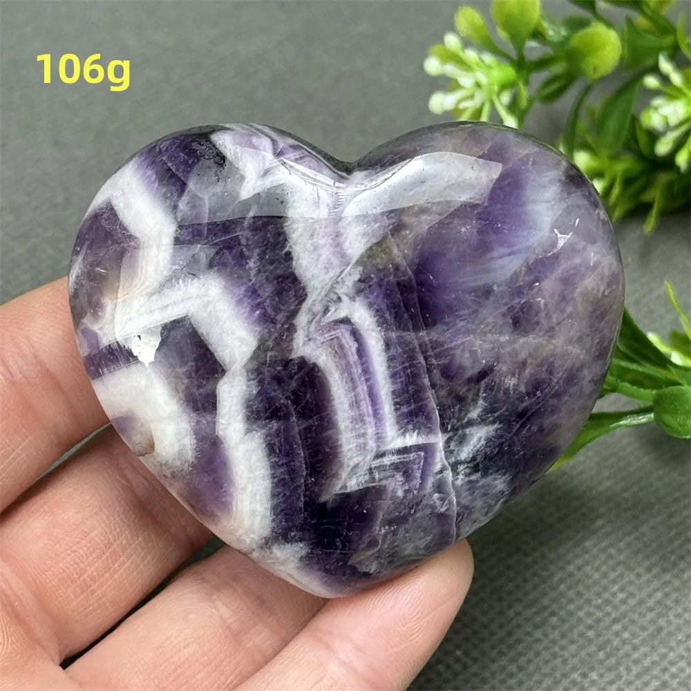 Purple Dream Amethyst Hearts-ToShay.org