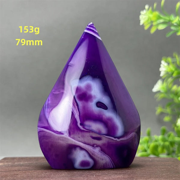 Purple Agate Torch-ToShay.org