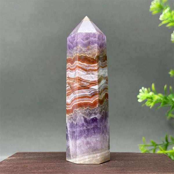 Purple Amethyst Wand-ToShay.org