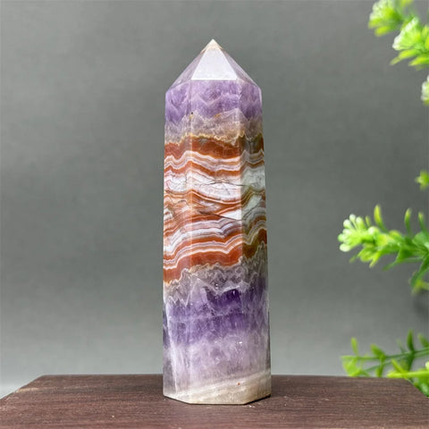 Purple Amethyst Wand-ToShay.org