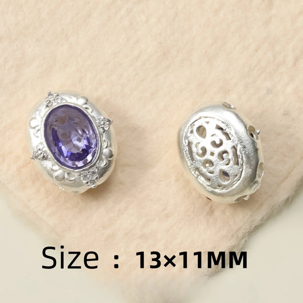 Silver Crystal Beads-ToShay.org